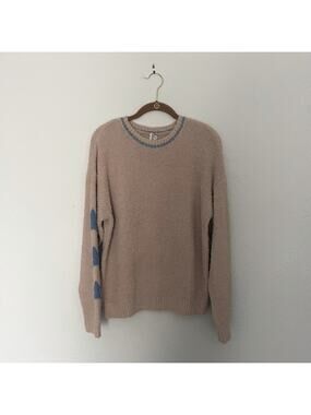 Cobalt Blue Star Teddy Bear Top Loungewear NWT